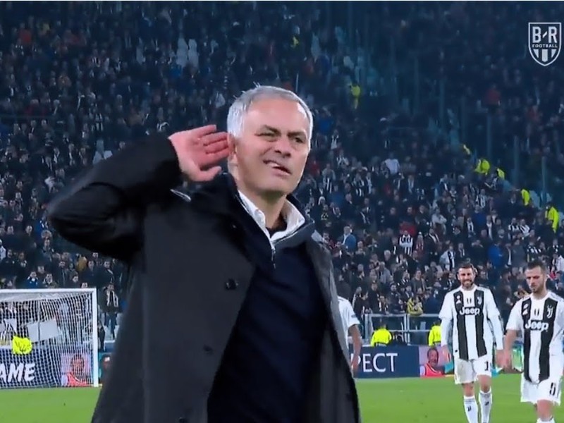 José Mourinho a jeho reakcia po víťazstve nad Juventusom