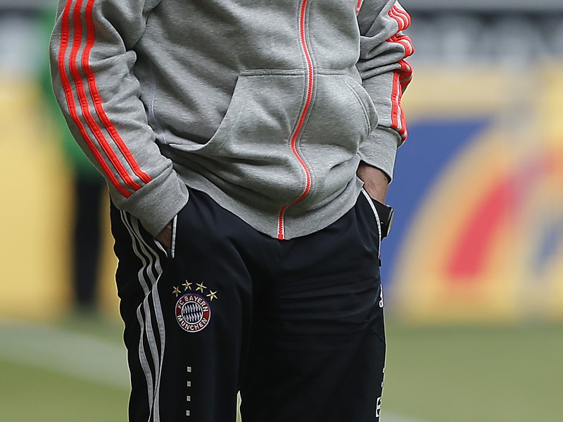 Jupp Heynckes počas posledného zápasu v Bundeslige