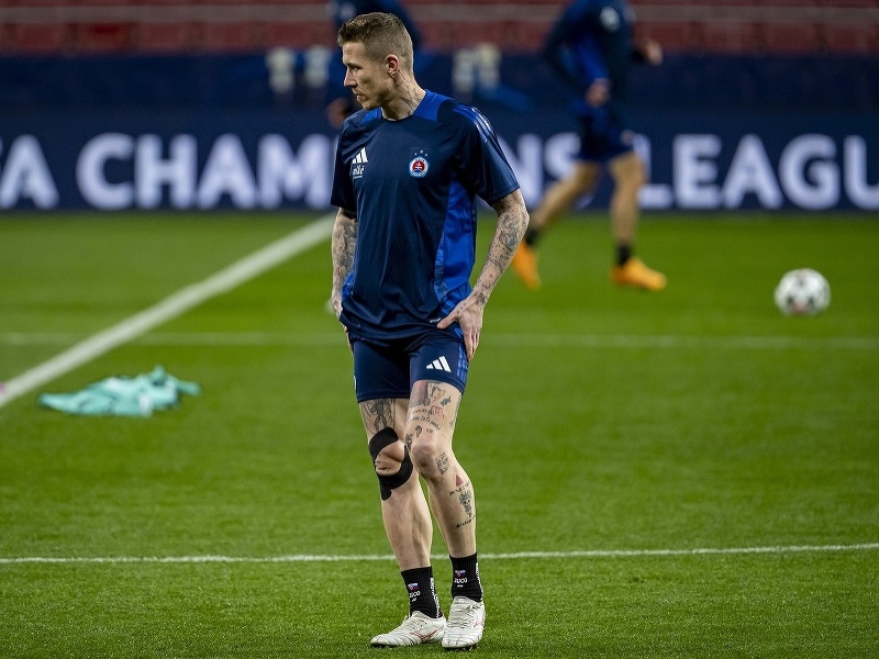 Juraj Kucka počas tréningu