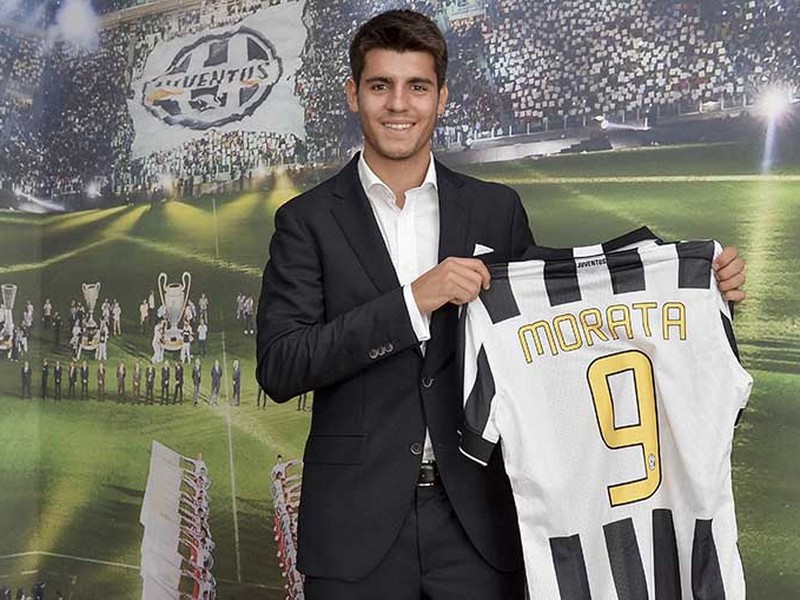 Álvaro Morata sa stal novou posilou Juventusu Turín