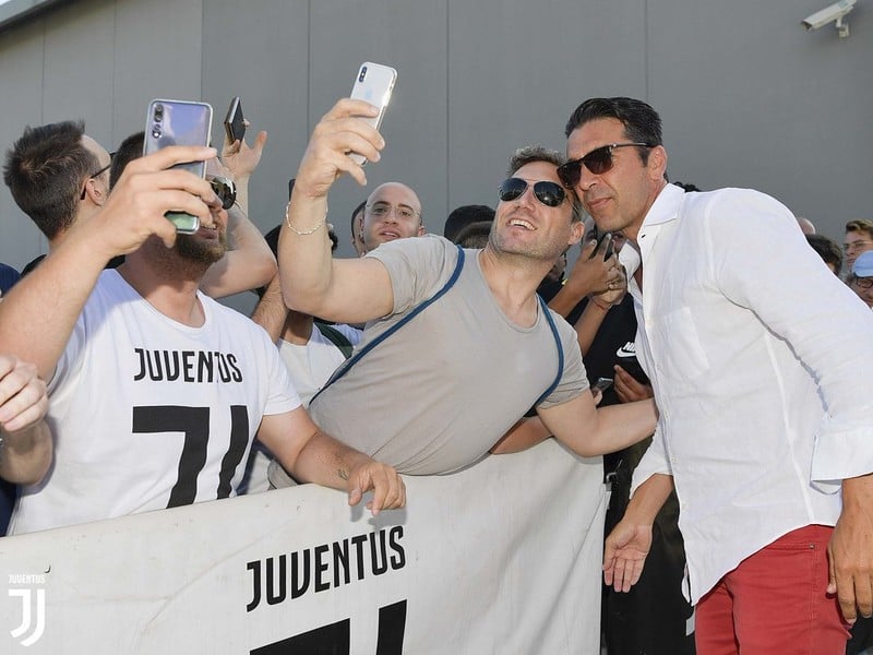 Gigi Buffon prišiel na zdravotnú prehliadku