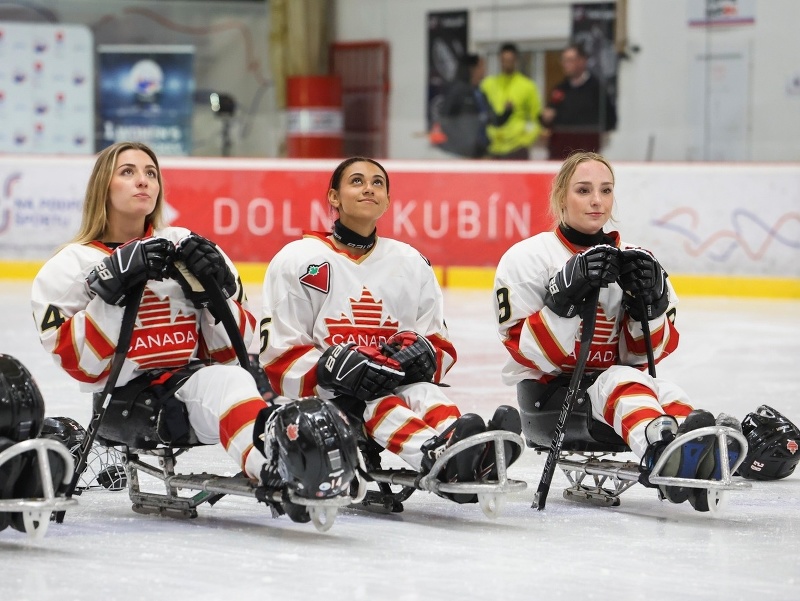 Kanadské reprezentantky na MS v parahokeji