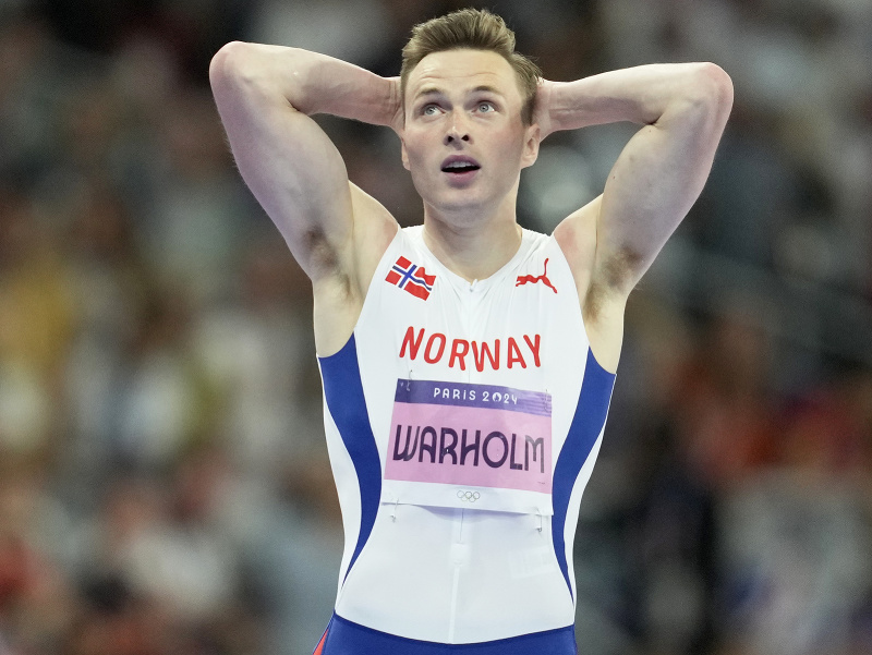 Nórsky atlét Karsten Warholm
