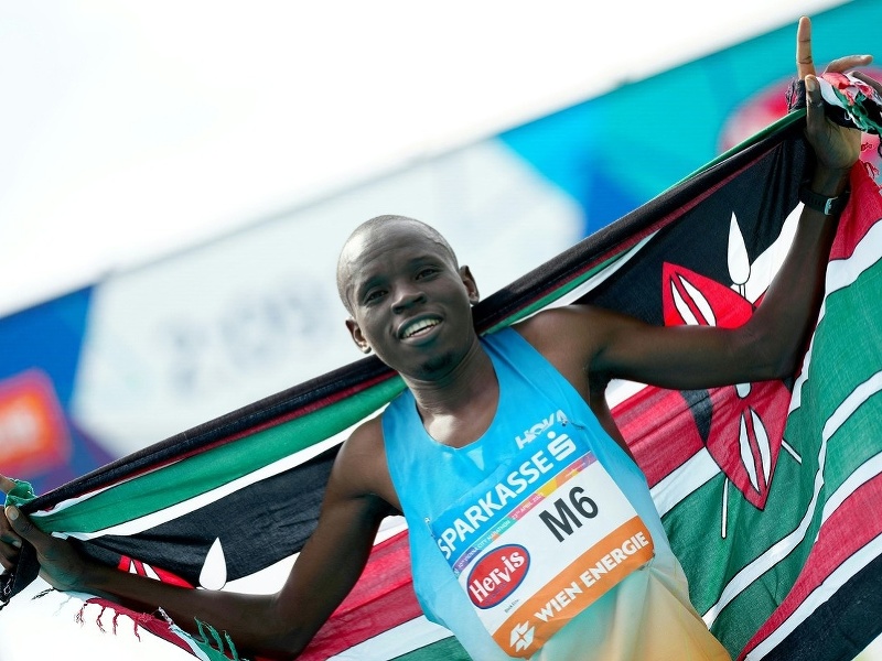 Keňan Samwel Mailu vyhral Viedenský maratón