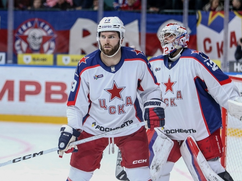 Jeremy Roy a hokejisti CSKA Moskva