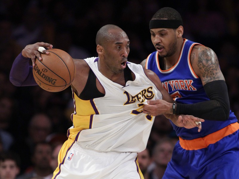 Kobe Bryant a Carmelo Anthony