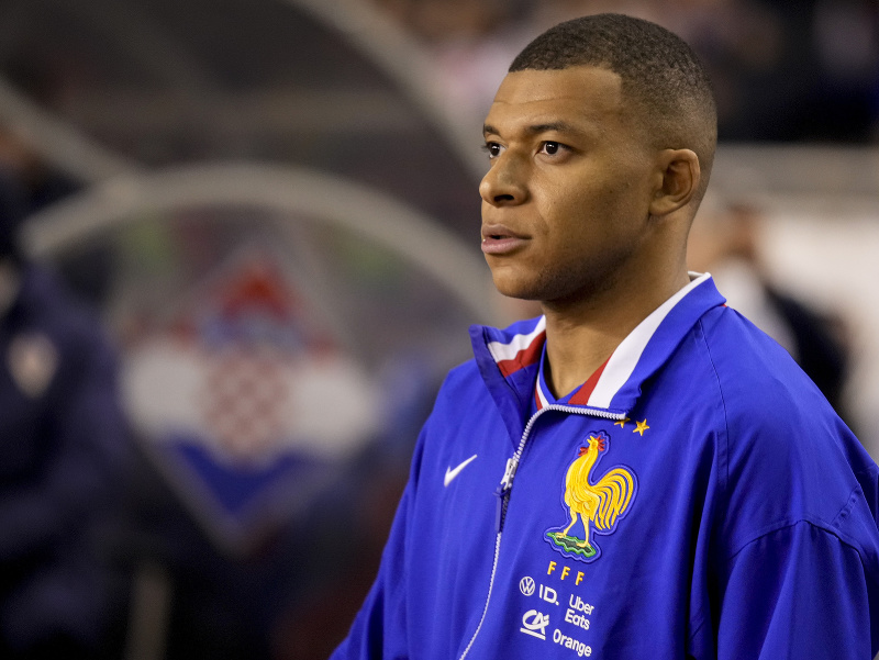 Francúzsky futbalista Kylian Mappé