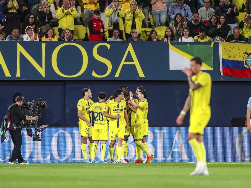 Nicolas Pepe a gólové oslavy futbalistov Villarrealu
