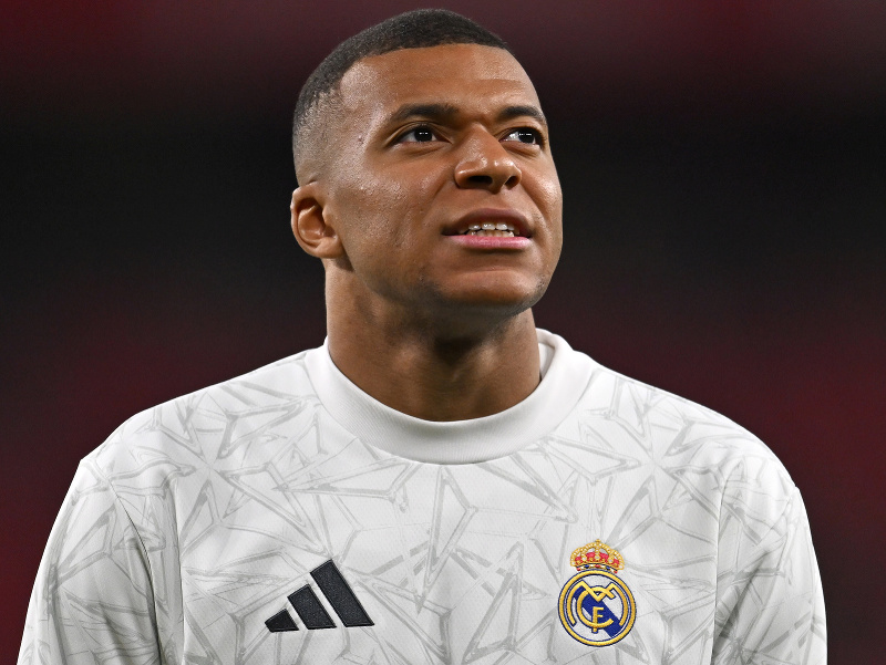 Útočník Realu Madrid Kylian Mbappé