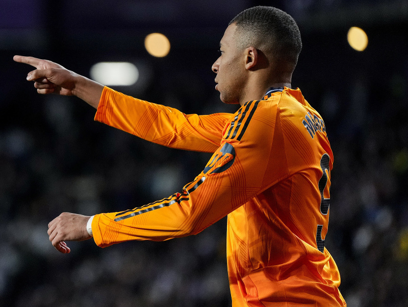 Útočník Realu Madrid Kylian Mbappé