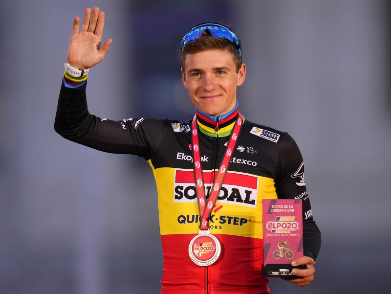 Remco Evenepoel sa doteraz zúčastnil iba Vuelty a Giro d'Italia
