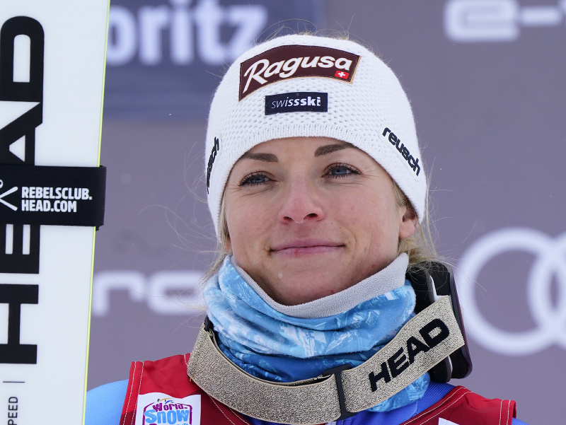 Švajčiarska lyžiarka Lara Gutová-Behramiová