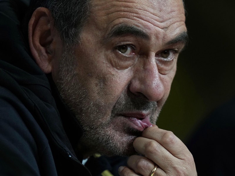 Taliansky futbalový tréner Maurizio Sarri