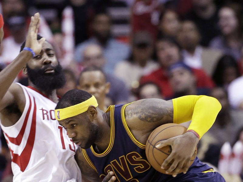James Harden a LeBron James