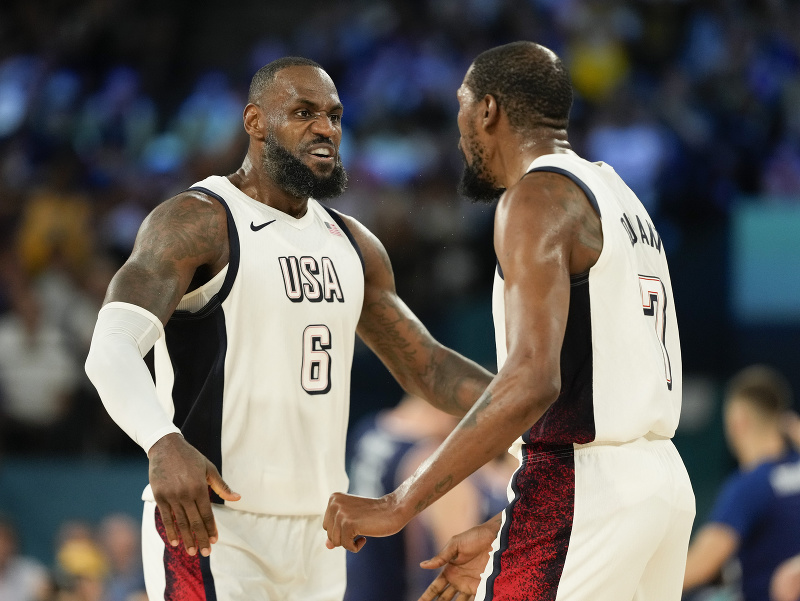 LeBron James a Kevin Durant