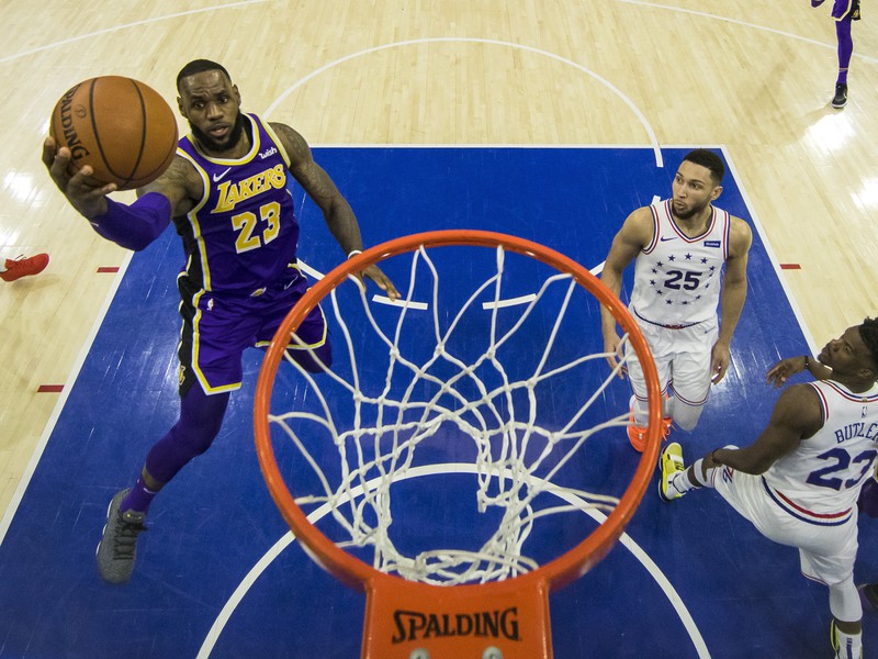 Hráč Lakers LeBron James
