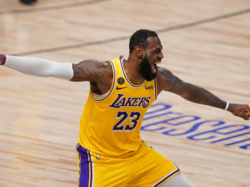 Hráč Los Angeles Lakers LeBron James