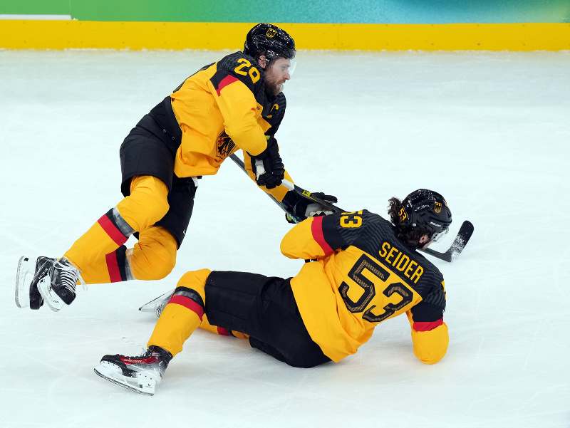 Moritz Seider a Leon Draisaitl