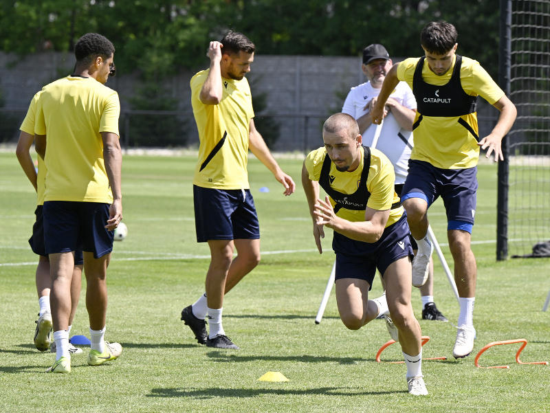 Futbalisti DAC Dunajská Streda počas letnej prípravy pred novou sezónou Niké ligy