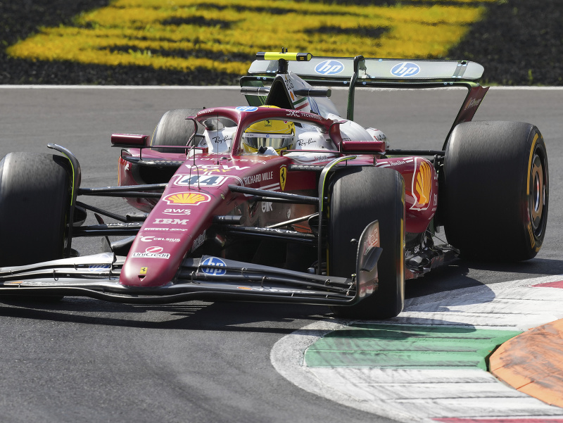 Lewis Hamilton počas VC Talianska