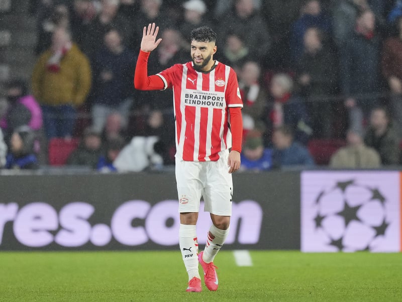Marocký futbalista Ismael Saibari