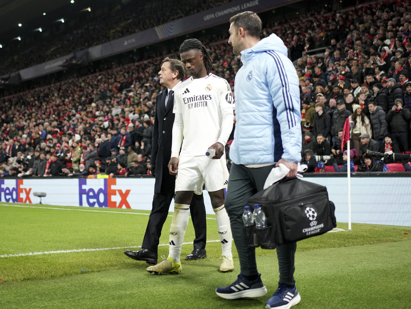 Eduardo Camavinga z Realu Madrid utrpel zranenie