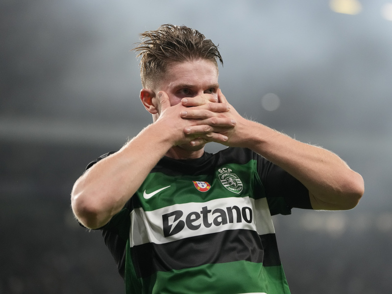 Švédsky útočník Viktor Gyokeres