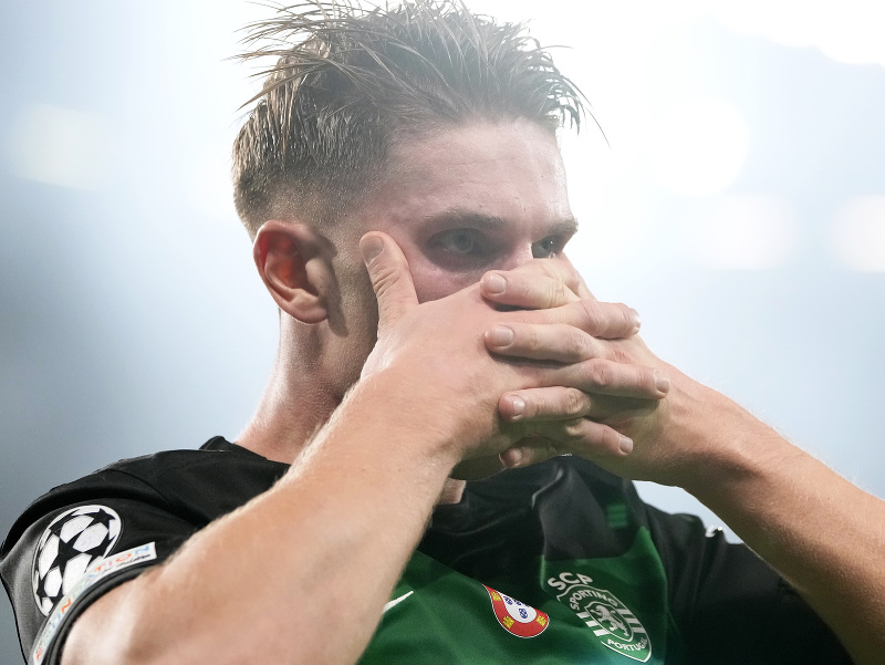 Švédsky útočník Viktor Gyokeres