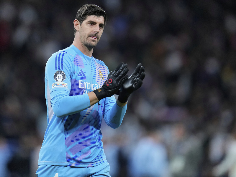 Brankár Thibaut Courtois z Realu Madrid