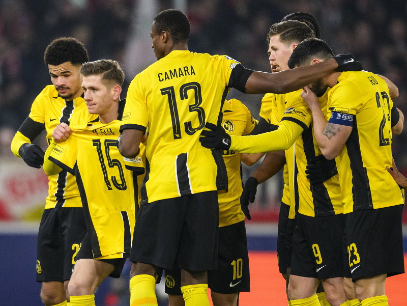 Tešiaci sa futbalisti Young Boys Bern