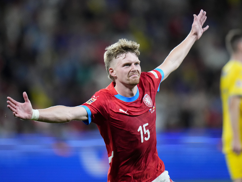 Pavel Šulc oslavuje gól