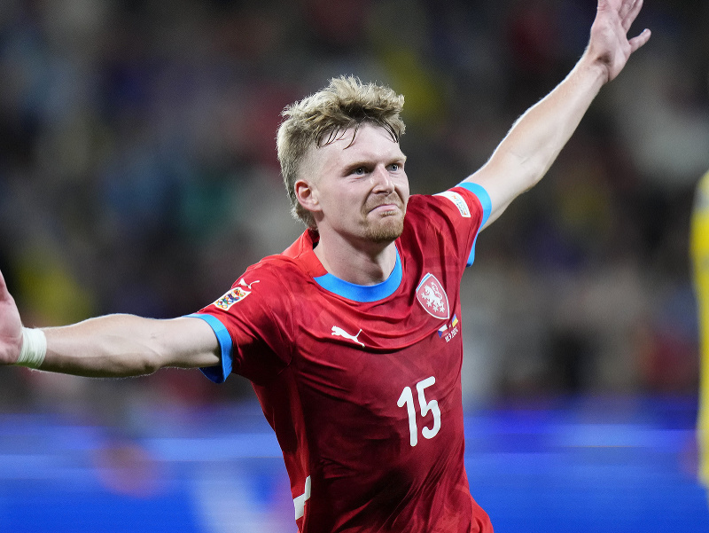 Pavel Šulc oslavuje gól