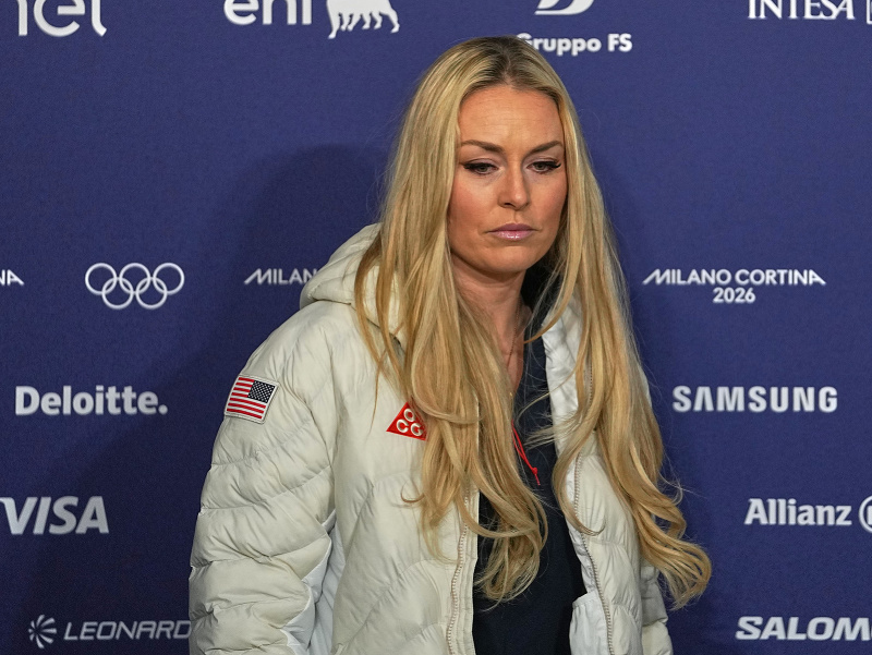 Americká lyžiarka Lindsey Vonnová 