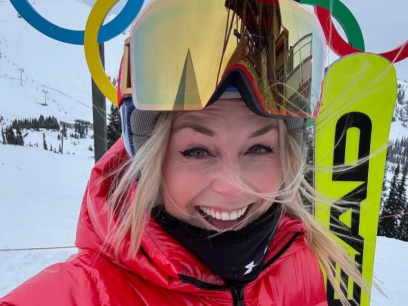  Lindsey Vonnová sa v poslednej dobe vrátila na lyže