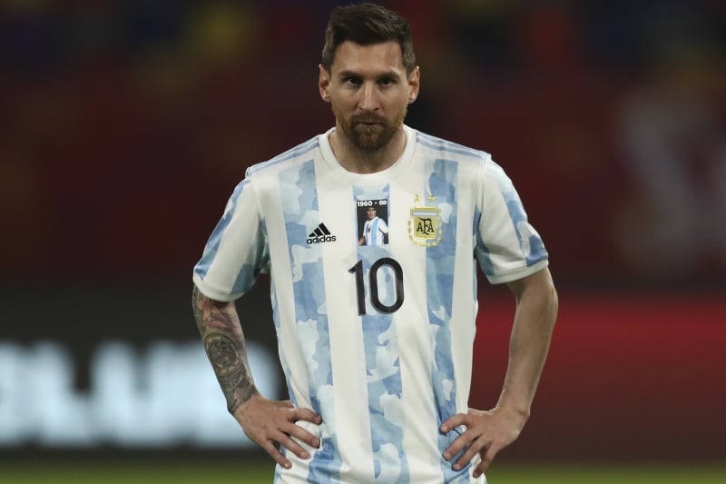 Lionel Messi v drese argentínskej reprezentácie
