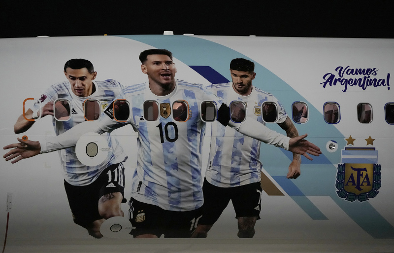 Argentínska reprezentácia dorazila do Dauhy vo štvrtok skoro ráno
