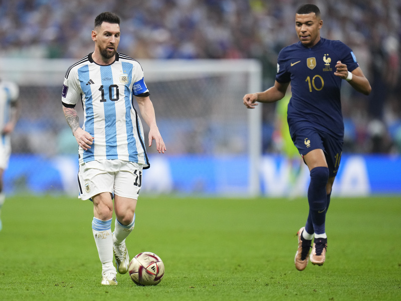 Lionel Messi a Kylian Mbappé