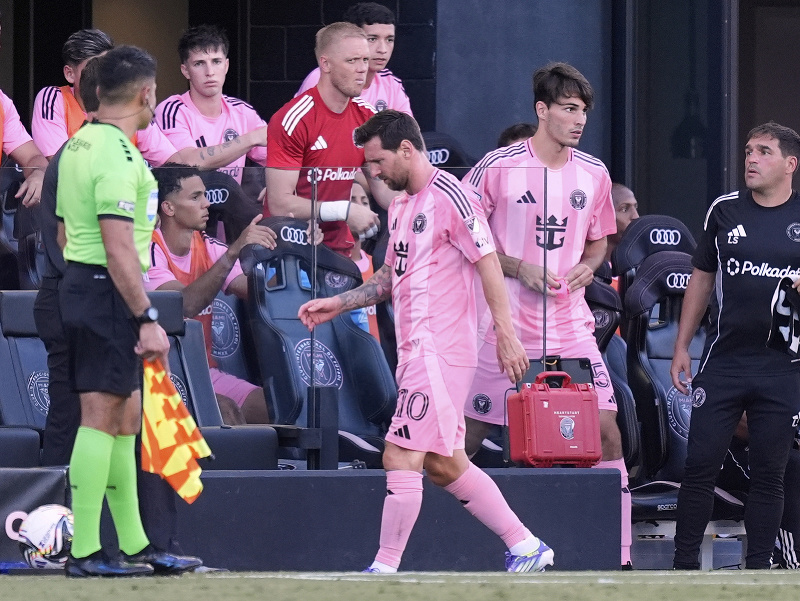 Lionel Messi pre zranenie nedohral nočný zápas Miami