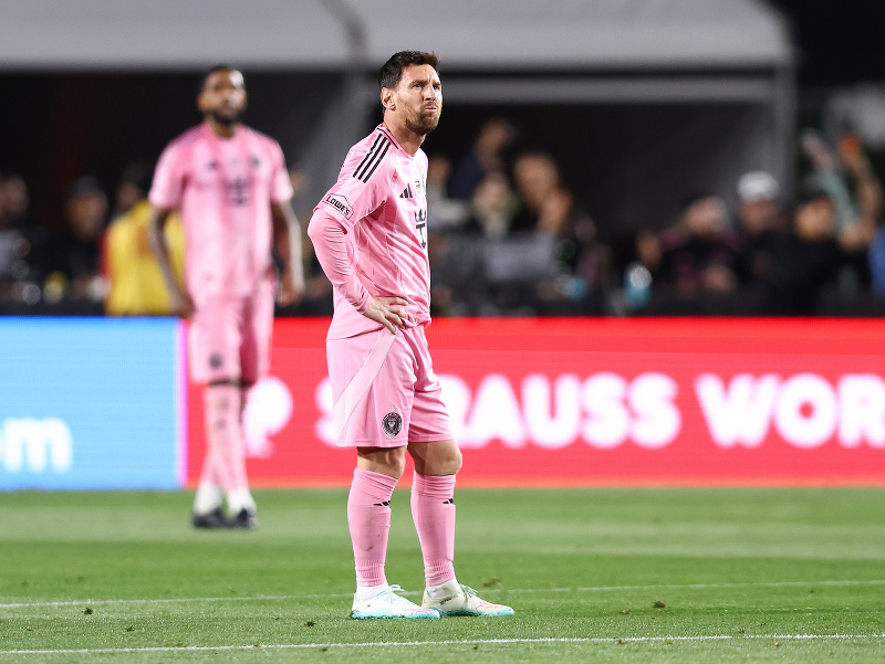 Lionel Messi počas zápasu proti Los Angeles FC