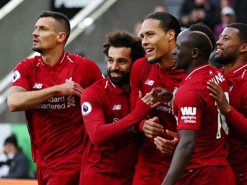 Radosť hráčov Liverpoolu
