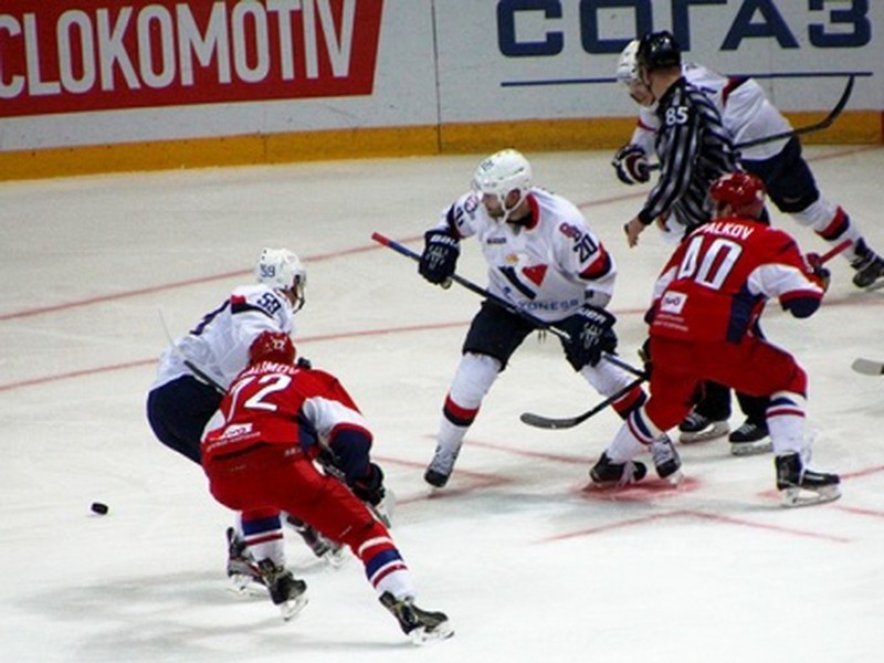Lokomotiv Jaroslavľ - HC Slovan Bratislava 2:3 pp