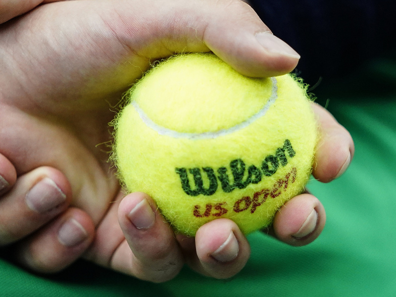 Tenisová loptička na US Open
