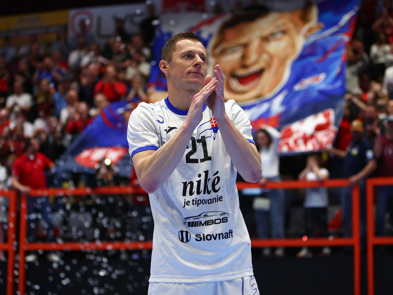 Hráč Slovenska Ľubomír Ďuriš po ukončení reprezentačnej kariéry
