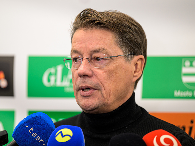 Na snímke výkonný riaditeľ Tatrana Prešov Ľuboš Micheľ 
