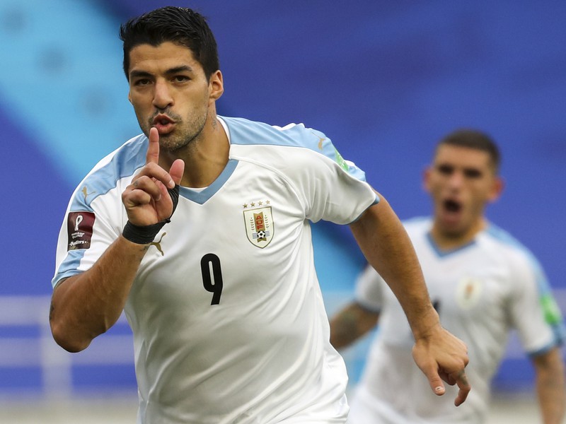 Luis Suárez sa raduje z gólu do siete Kolumbie
