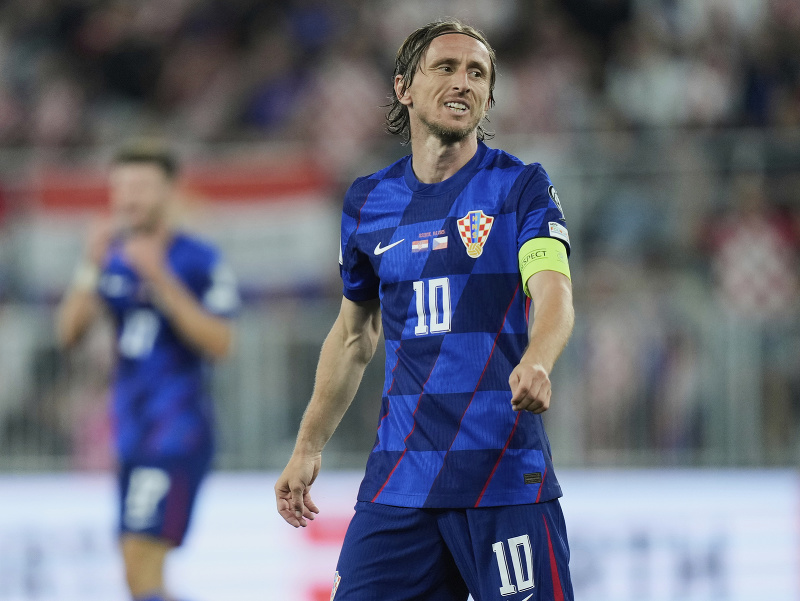 Kapitán chorvátskej reprezentácie Luka Modrič