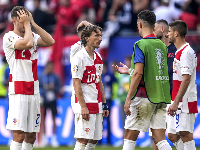 Luka Modrič so spoluhráčmi z národného tímu Chorvátska