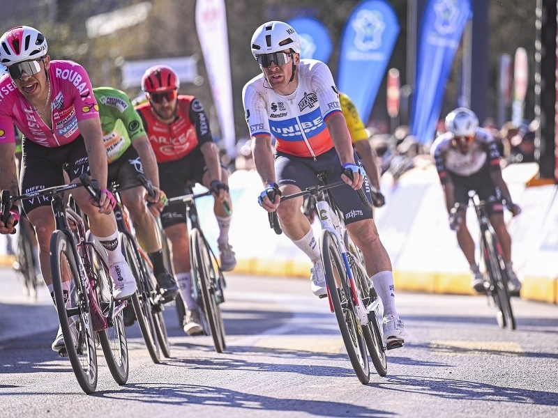 Slovenský cyklista Lukáš Kubiš