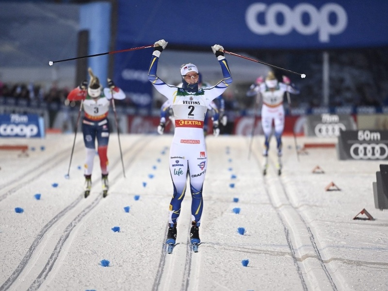 Švédska bežkyňa na lyžiach Maja Dahlqvistová