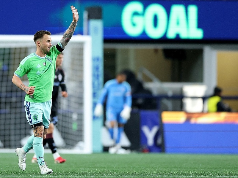 Albert Rusnák a jeho gólové oslavy